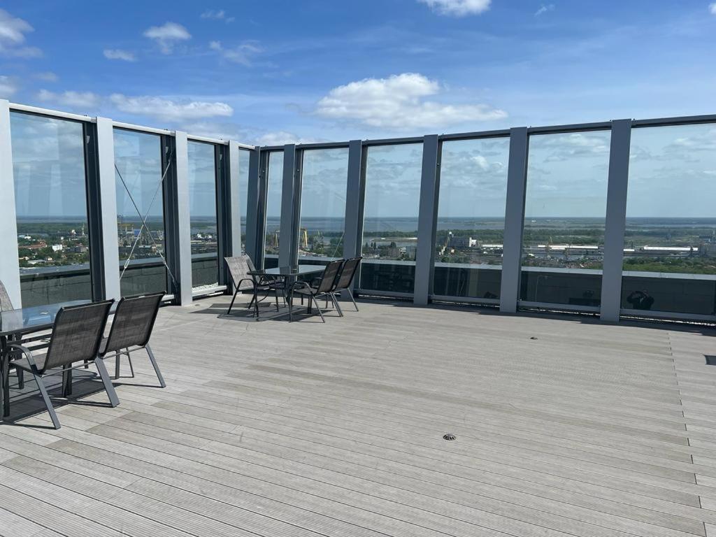 Vip Locum Hanza Szczecin Apartment Luaran gambar